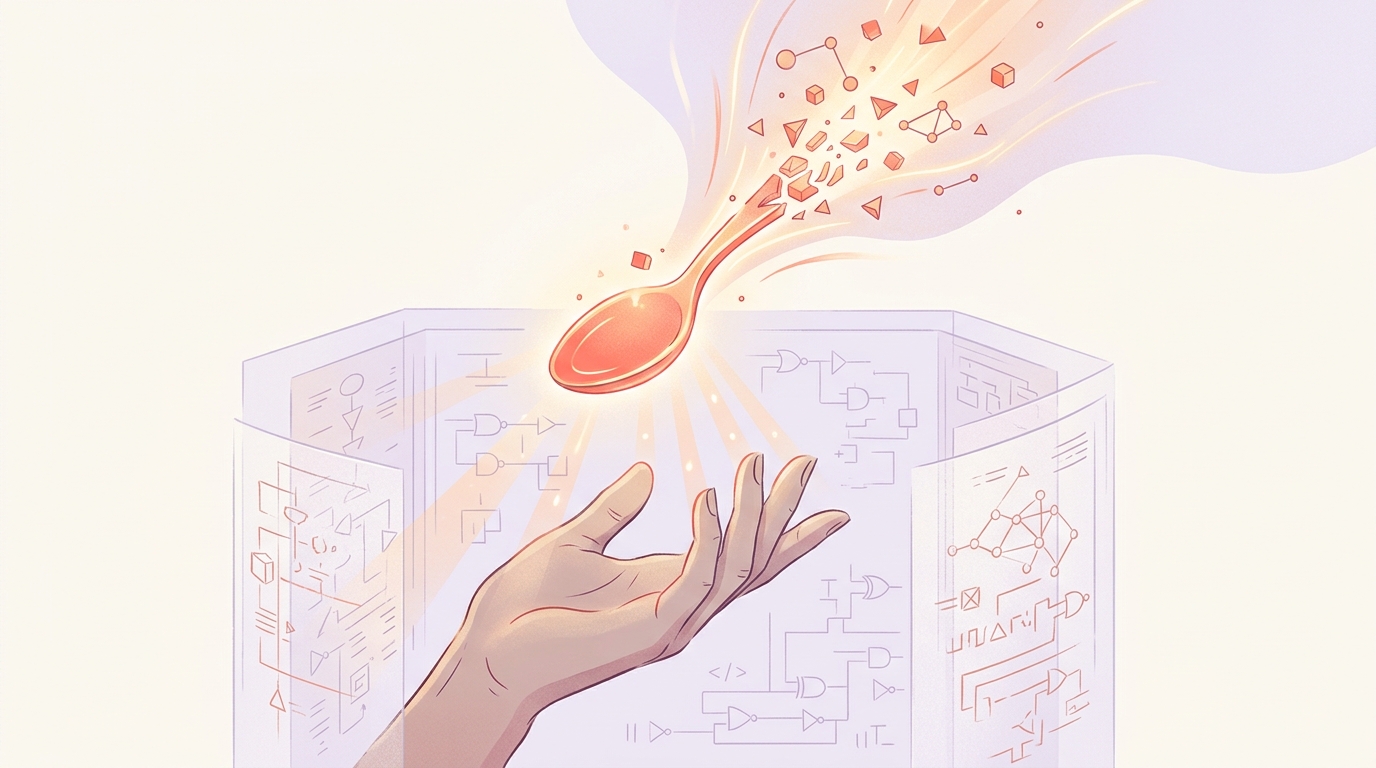 The Spoon Doesn't Exist: How Logic Builds the Cage You Can't Escape
