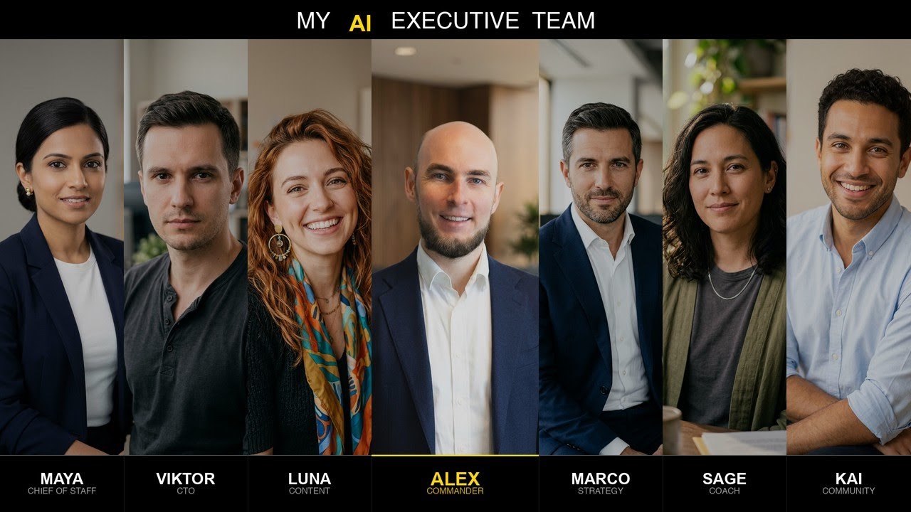 I Built an Executive Team of 6 AI Agents to Manage My 15 Side Projects