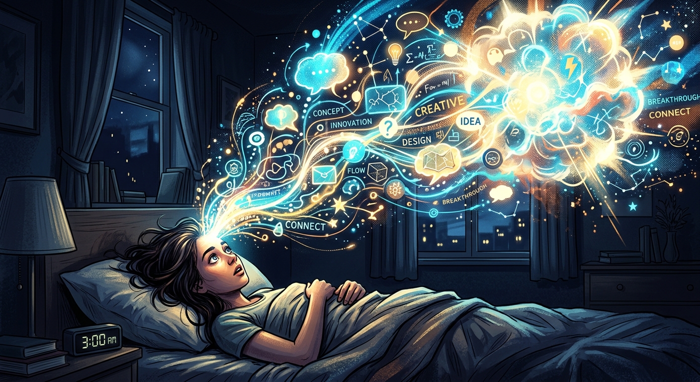 Thought Waterfall: When Ideas Arrive Faster Than You Can Catch Them