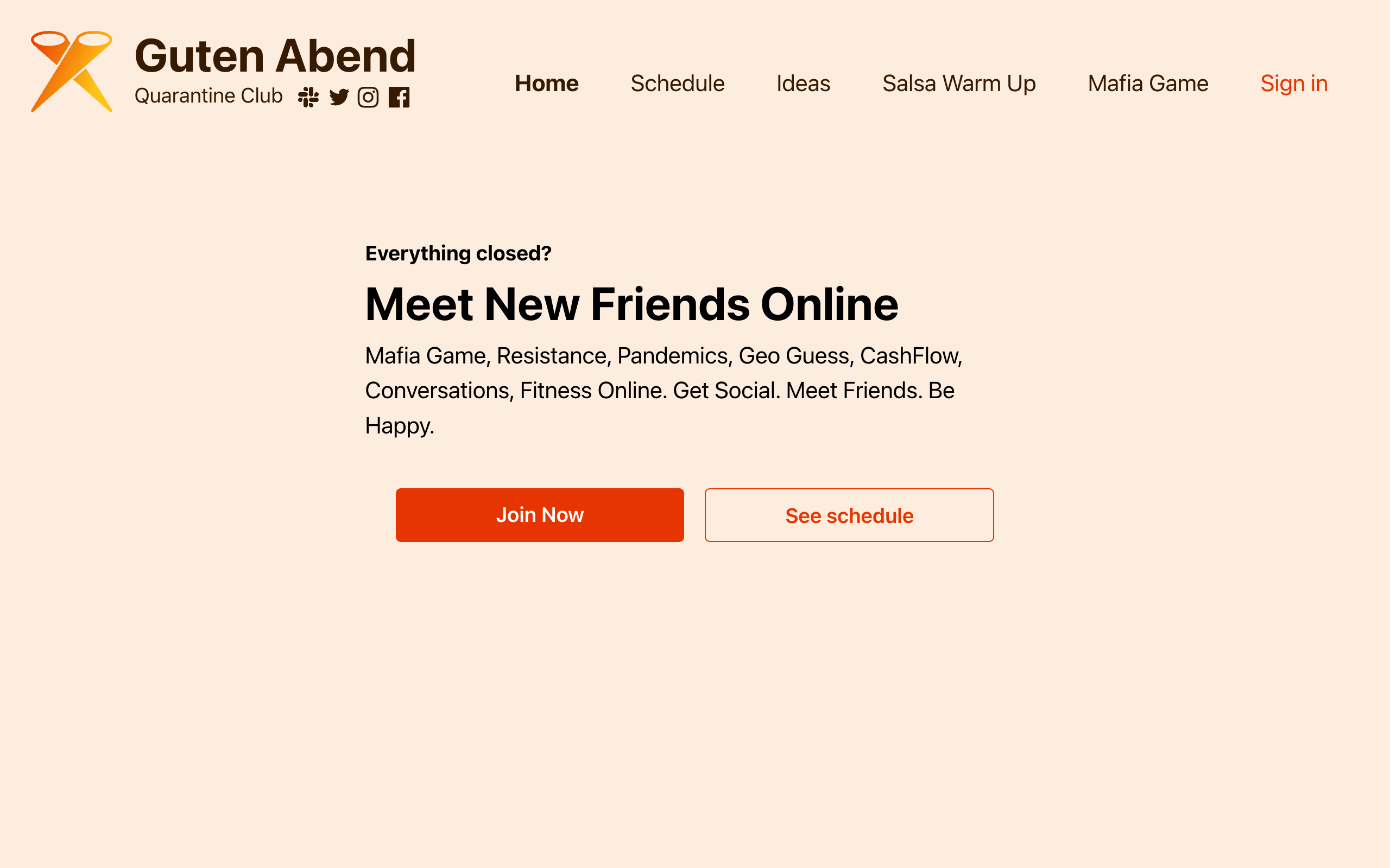 GutenAbend screenshot