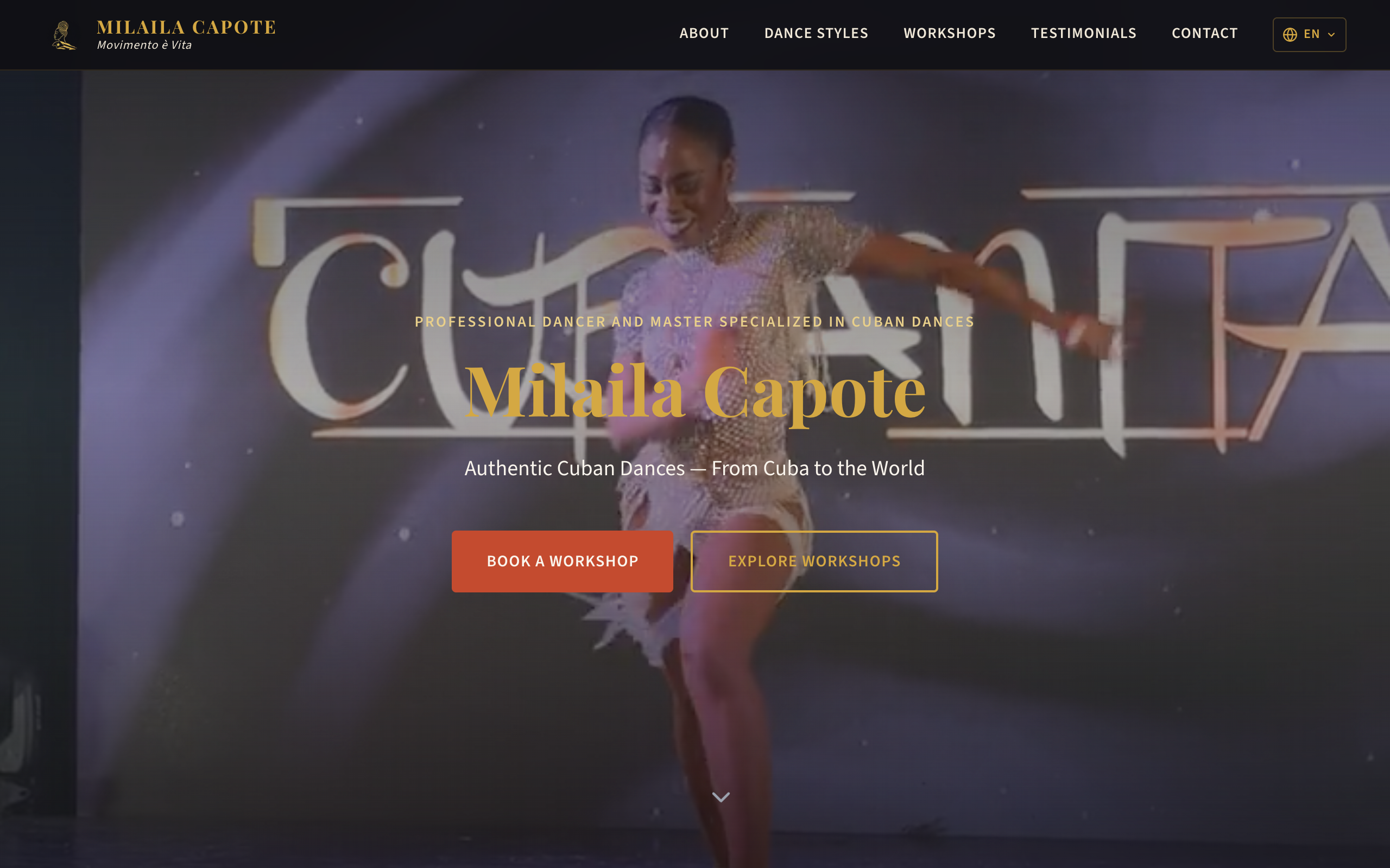 Milaila Capote screenshot