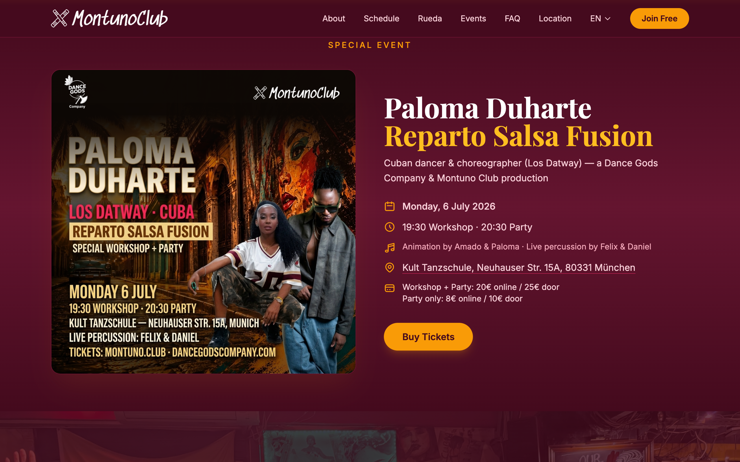 Montuno Club screenshot