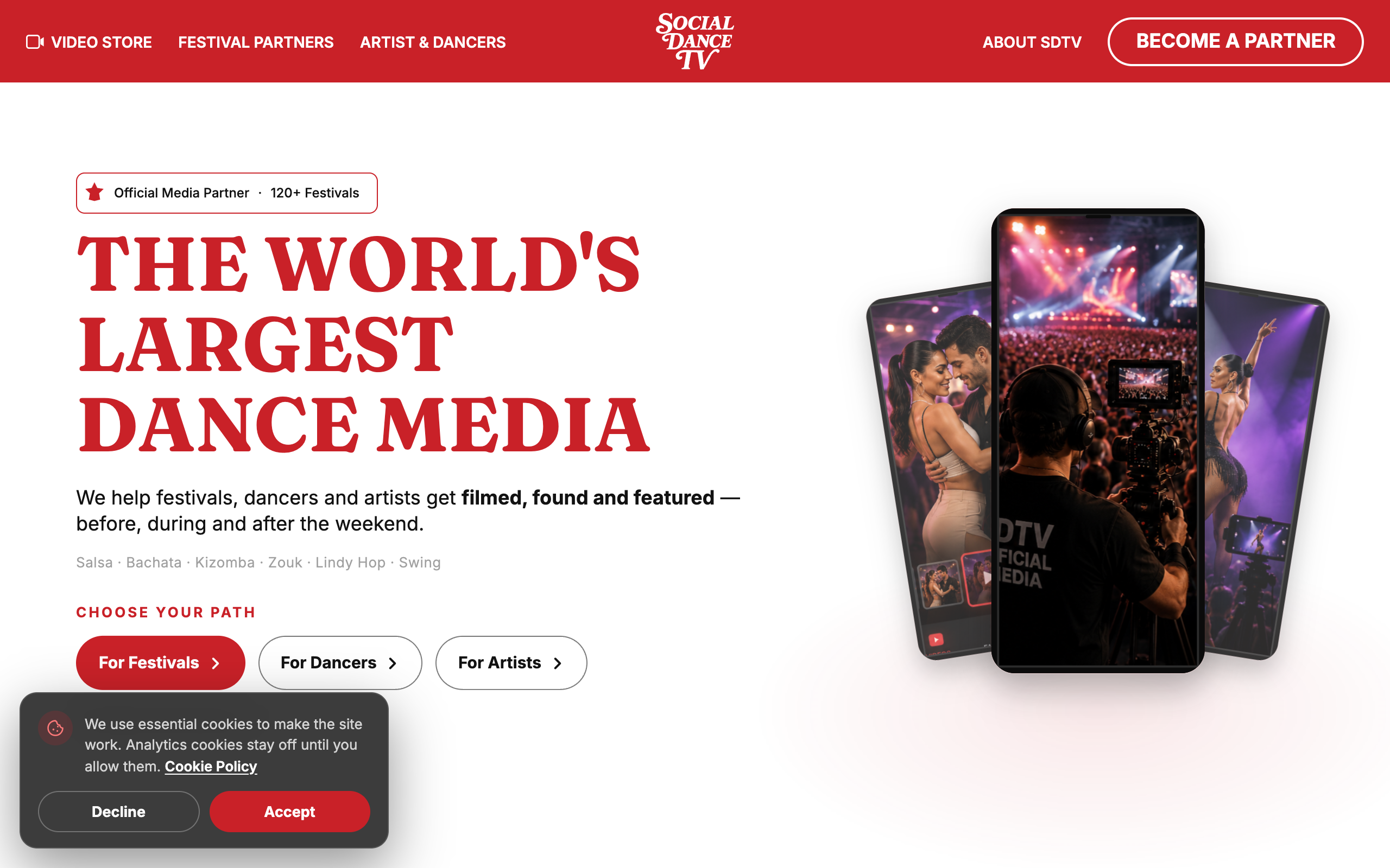 SDTV screenshot