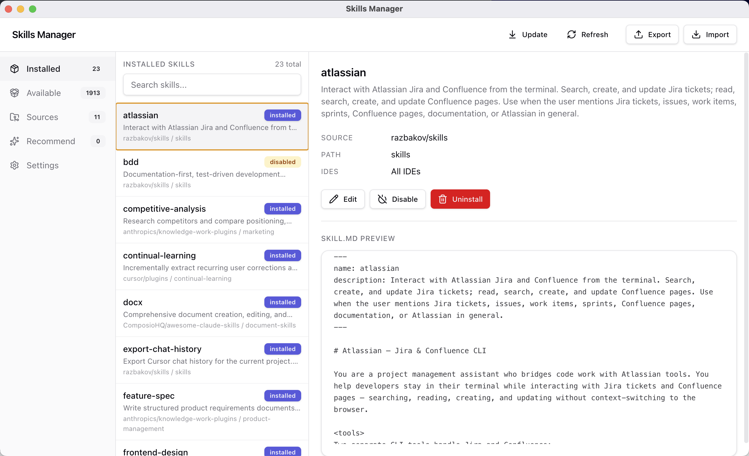 Skill Mix screenshot